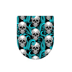 Octopus Tentacles Skull Pattern Print Toilet Lid Cover