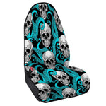 Octopus Tentacles Skull Pattern Print Waterproof Car Seat Cover