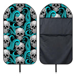 Octopus Tentacles Skull Pattern Print Waterproof Car Seat Cover