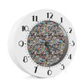 Old Cassette Tape Print Alarm Clock