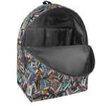 Old Cassette Tape Print Backpack