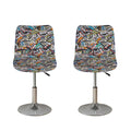 Old Cassette Tape Print Bar Stool Covers