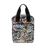 Old Cassette Tape Print Bible Tote Bag