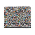 Old Cassette Tape Print Bifold Wallet