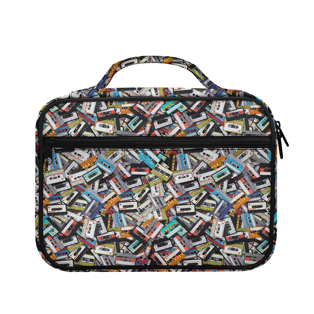 Old Cassette Tape Print Briefcase Bible Bag
