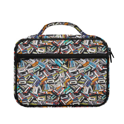 Old Cassette Tape Print Briefcase Bible Bag