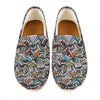 Old Cassette Tape Print Casual Shoes