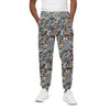 Old Cassette Tape Print Cotton Pants