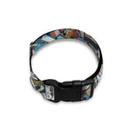 Old Cassette Tape Print Dog Collar