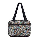 Old Cassette Tape Print Double Strap Bible Bag