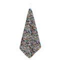 Old Cassette Tape Print Hand Towel
