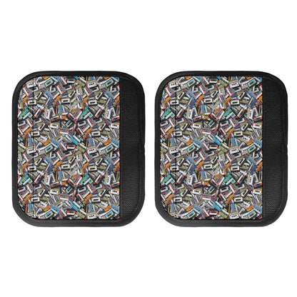 Old Cassette Tape Print Handle Covers