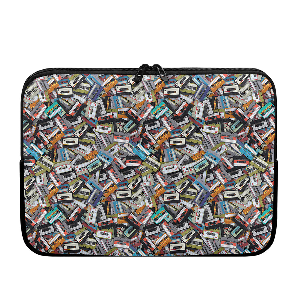 Old Cassette Tape Print Laptop Sleeve