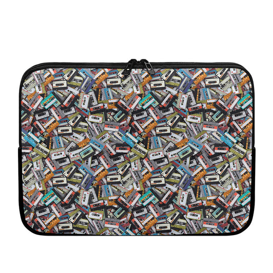 Old Cassette Tape Print Laptop Sleeve