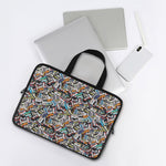 Old Cassette Tape Print Laptop Sleeve With Handle