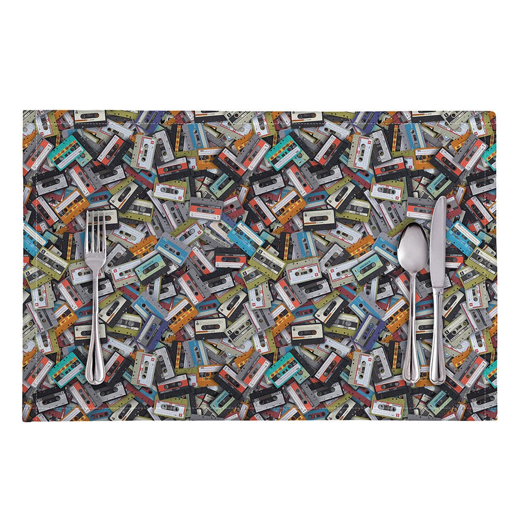 Old Cassette Tape Print Placemat