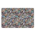 Old Cassette Tape Print Polyester Doormat