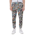 Old Cassette Tape Print Joggers