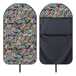 Old Cassette Tape Print Waterproof Car Seat Cover