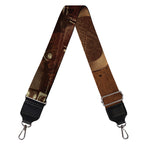 Old Japanese Samurai Mask Print Bag Strap