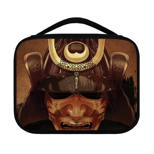 Old Japanese Samurai Mask Print Classic Bible Case