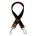 Old Japanese Samurai Mask Print Dog Seat Belt