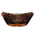 Old Japanese Samurai Mask Print Fanny Pack