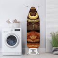 Old Japanese Samurai Mask Print Ironing Board Cover