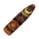 Old Japanese Samurai Mask Print Ironing Board Cover