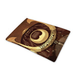 Old Japanese Samurai Mask Print Pet Cooling Mat Cover