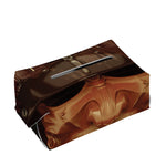 Old Japanese Samurai Mask Print Rectangle Tissue Box Cover