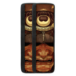 Old Japanese Samurai Mask Print Refrigerator Handle Covers