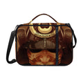 Old Japanese Samurai Mask Print Shoulder Strap Bible Bag