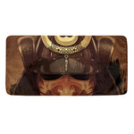 Old Japanese Samurai Mask Print Towel