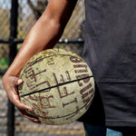 Old Religious Words Print Basketball