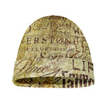 Old Religious Words Print Beanie