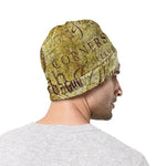 Old Religious Words Print Beanie