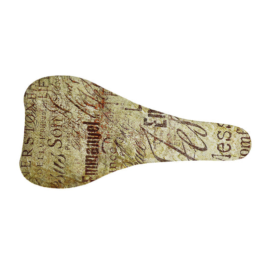 Old Religious Words Print Bicycle Seat Cover