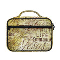 Old Religious Words Print Briefcase Bible Bag