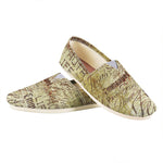 Old Religious Words Print Casual Shoes