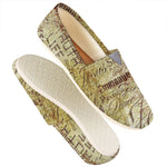 Old Religious Words Print Casual Shoes
