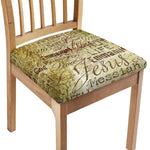 Old Religious Words Print Chair Cushion Cover
