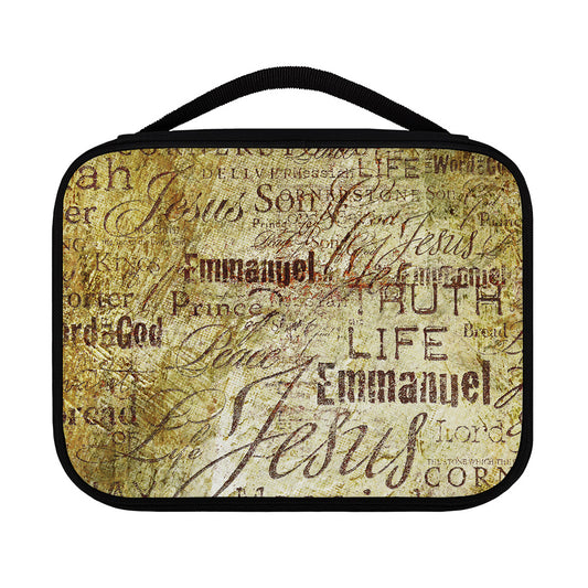 Old Religious Words Print Classic Bible Case