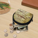 Old Religious Words Print Coin Purse