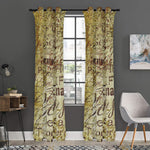 Old Religious Words Print Curtain