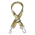 Old Religious Words Print Dog Seat Belt