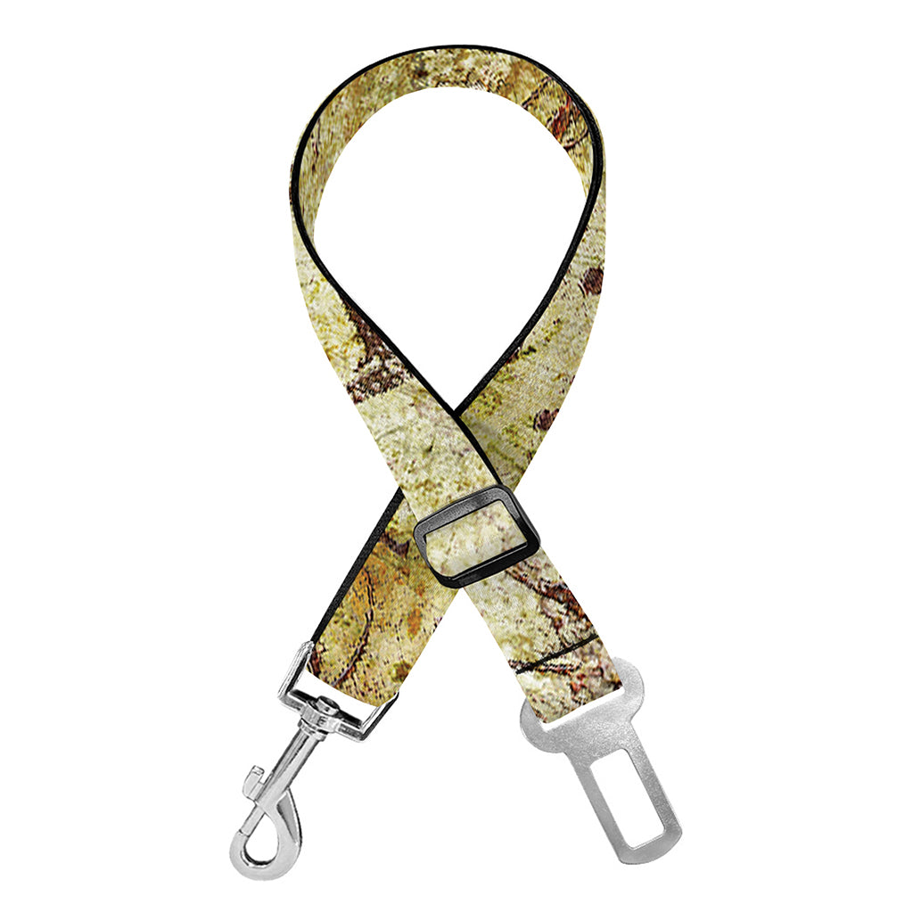 Old Religious Words Print Dog Seat Belt