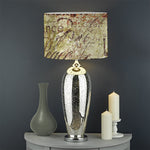 Old Religious Words Print Drum Lamp Shade