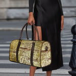 Old Religious Words Print Duffle Bag