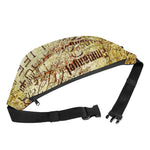 Old Religious Words Print Fanny Pack